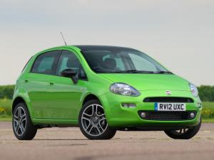 Fiat Punto TwinAir 5-Door (UK) '2012